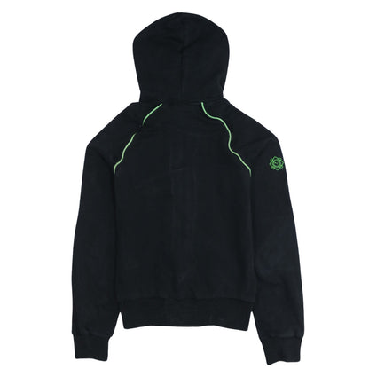 Womens UK Size 14 PUMA Black Full Zip Hoodie