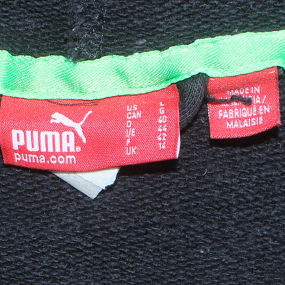 Womens UK Size 14 PUMA Black Full Zip Hoodie