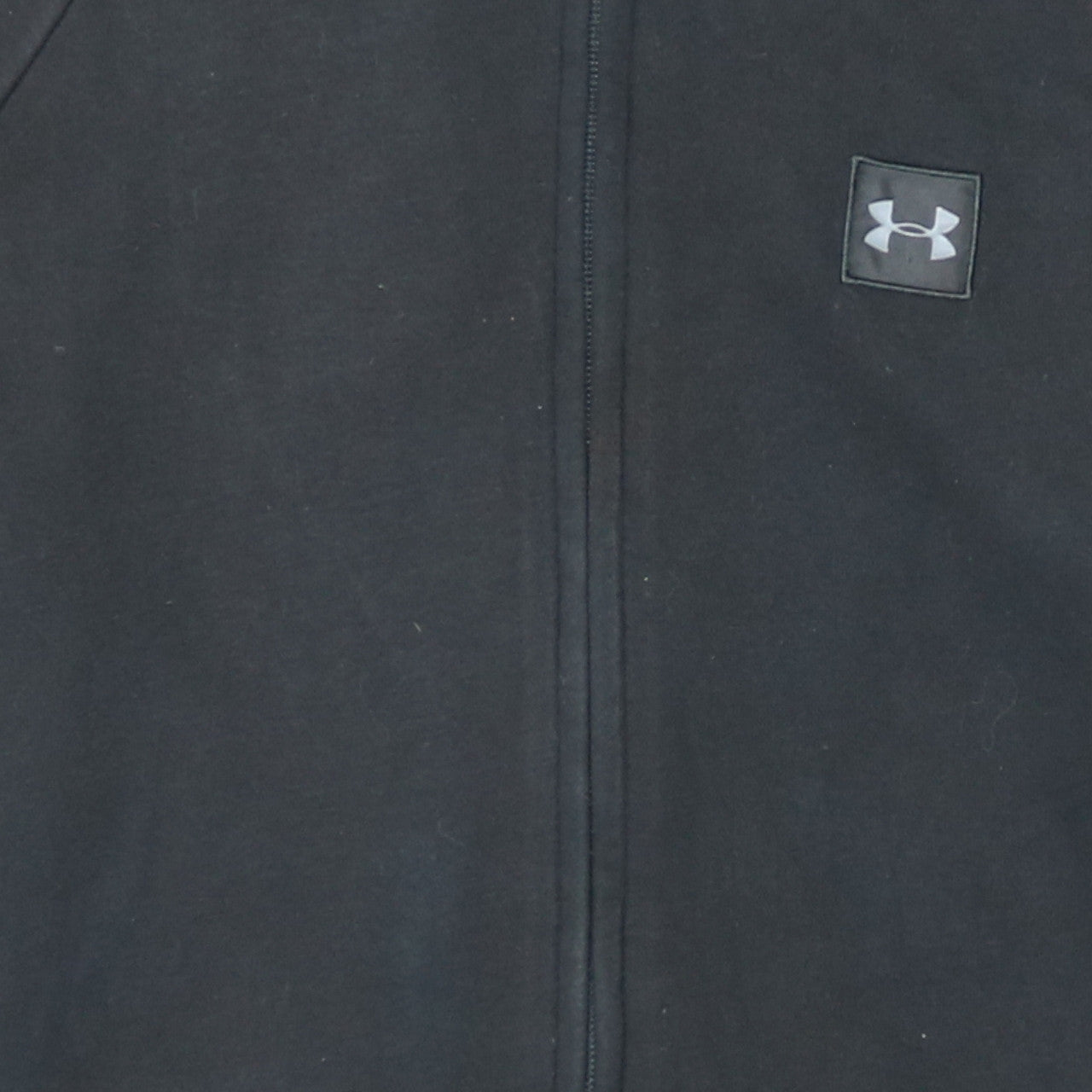 Mens UK Size M Under armour Black Full Zip Hoodie