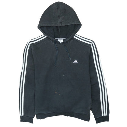 Mens UK Size L adidas Black Pullover Hoodie