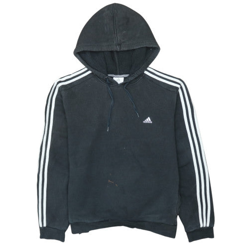 Mens UK Size L adidas Black Pullover Hoodie