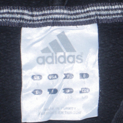 Mens UK Size L adidas Black Pullover Hoodie