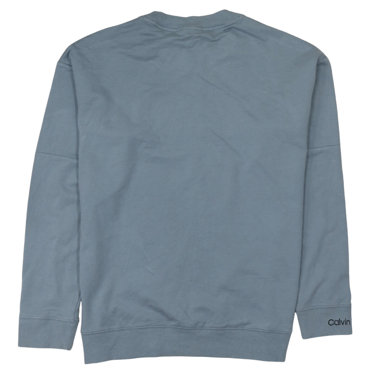 Mens UK Size L Calvin Klein Blue Pullover Sweatshirt