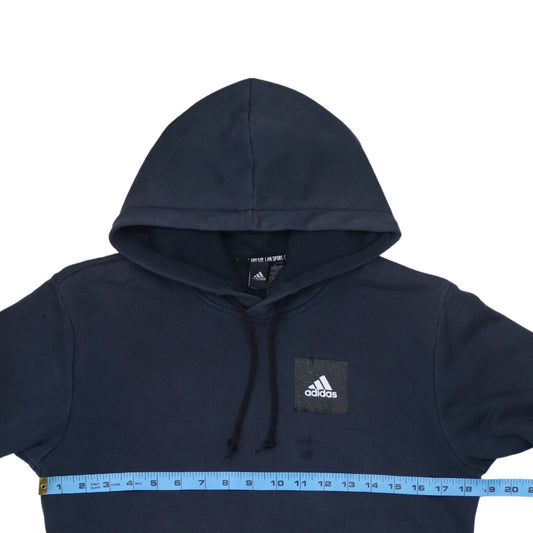 Mens UK Size XS adidas Blue Pullover Hoodie