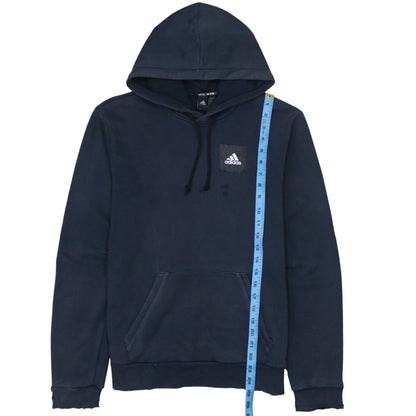 Mens UK Size XS adidas Blue Pullover Hoodie