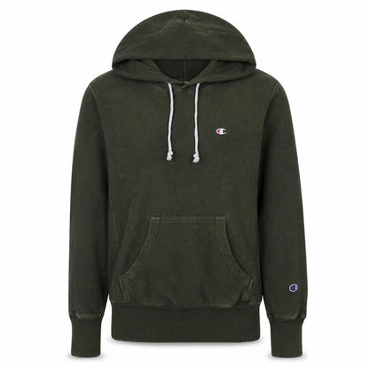 Mens UK Size S Champion Green Pullover Hoodie