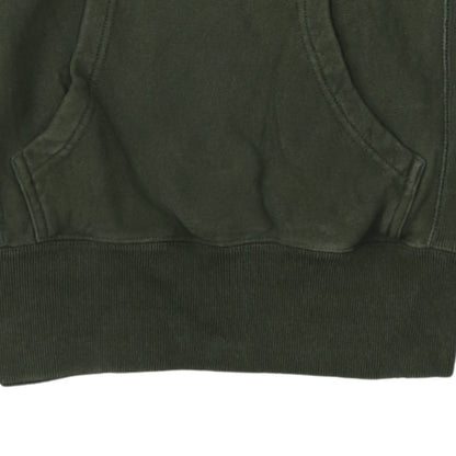 Mens UK Size S Champion Green Pullover Hoodie
