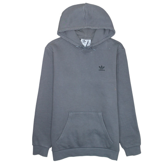 Mens UK Size M adidas Grey Pullover Hoodie