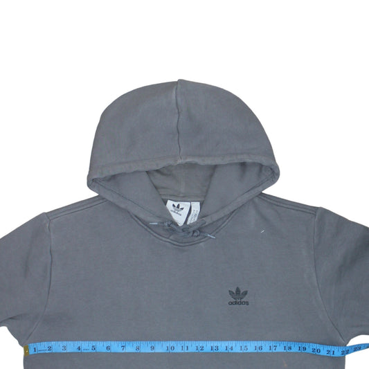 Mens UK Size M adidas Grey Pullover Hoodie