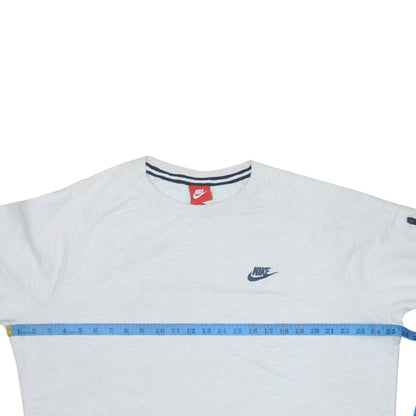 Mens UK Size L Nike Grey Pullover Sweatshirt