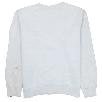 Mens UK Size L Nike Grey Pullover Sweatshirt
