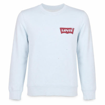 Mens UK Size M Levi's White Pullover Sweatshirt