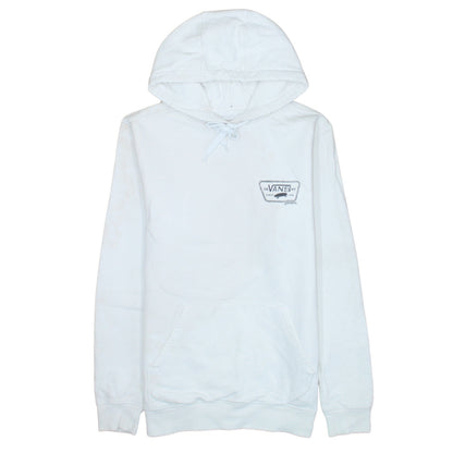 Mens UK Size S VANS White Pullover Hoodie