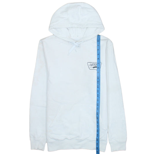 Mens UK Size S VANS White Pullover Hoodie