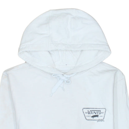Mens UK Size S VANS White Pullover Hoodie