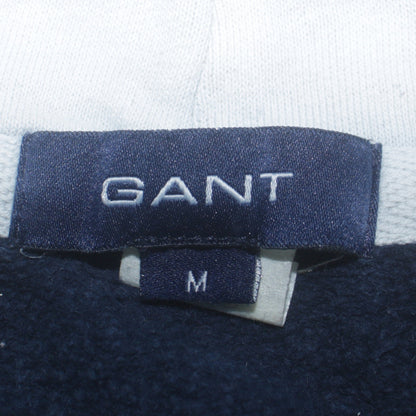 Mens UK Size M GANT Blue Pullover Hoodie