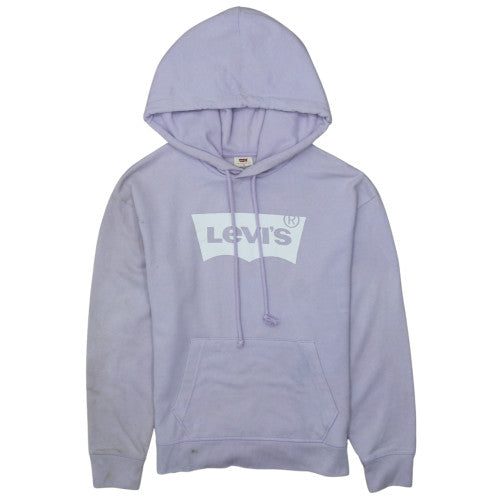 Womens UK Size XS Levi's Purple Pullover Hoodie