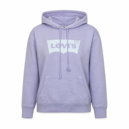 Womens UK Size XS Levi's Purple Pullover Hoodie