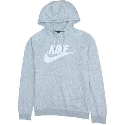 Mens UK Size S Nike Grey Pullover Hoodie