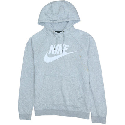 Mens UK Size S Nike Grey Pullover Hoodie