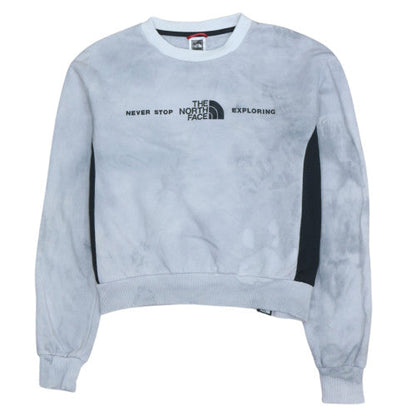 Womens UK Size M The North Face Grey Pullover Sweatshirt