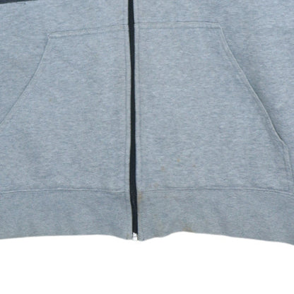 Mens UK Size XL Nike Grey Full Zip Hoodie