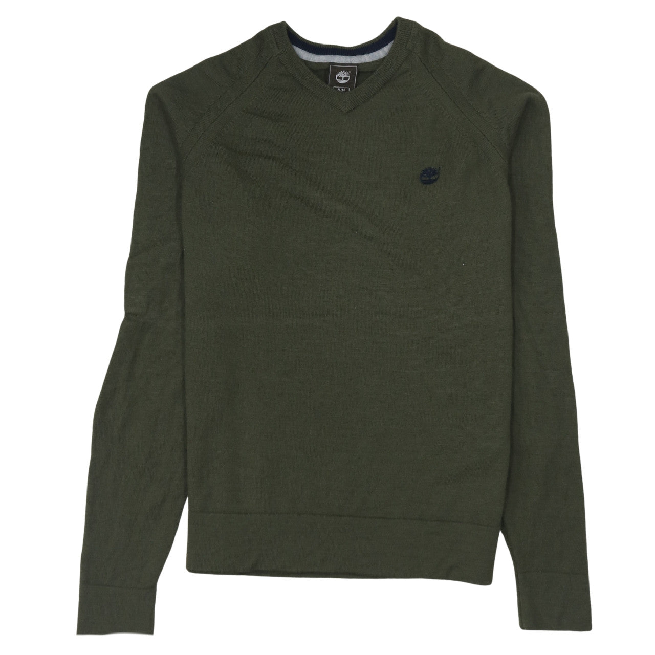 Mens UK Size M Timberland Green Pullover Jumper
