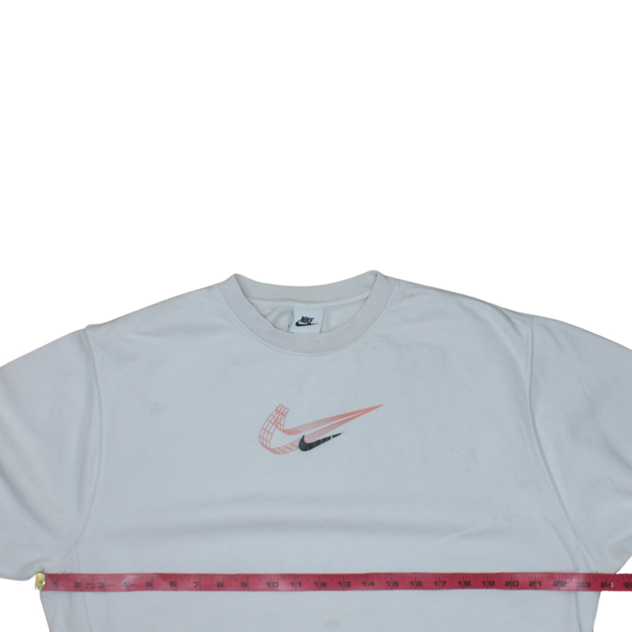 Mens UK Size M Nike White Pullover Sweatshirt