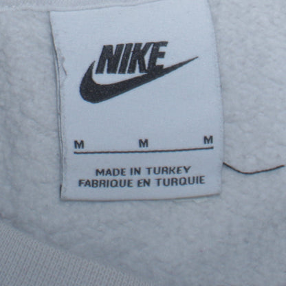 Mens UK Size M Nike White Pullover Sweatshirt