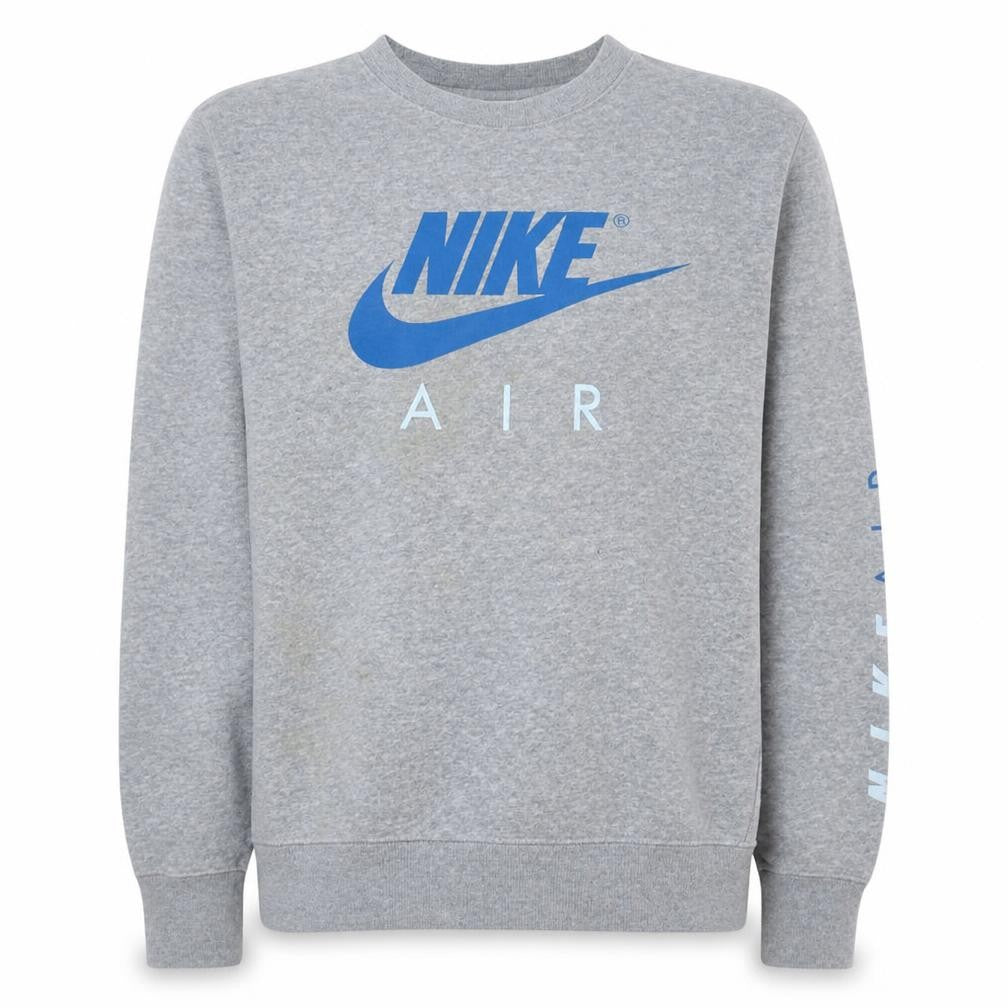 Mens UK Size S Nike Grey Pullover Sweatshirt