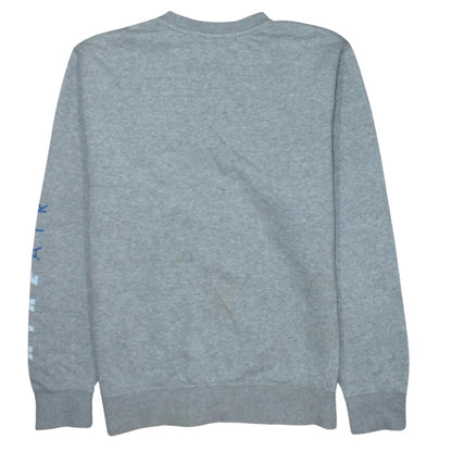 Mens UK Size S Nike Grey Pullover Sweatshirt