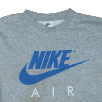 Mens UK Size S Nike Grey Pullover Sweatshirt