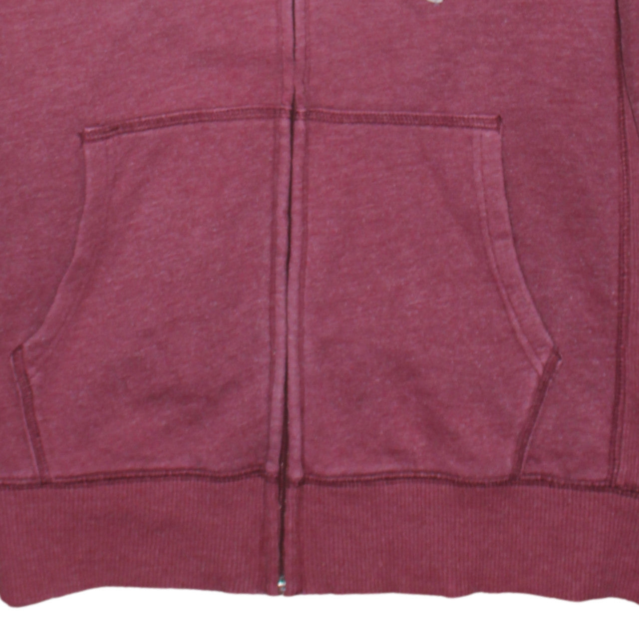 Mens UK Size S Gap Red Full Zip Hoodie