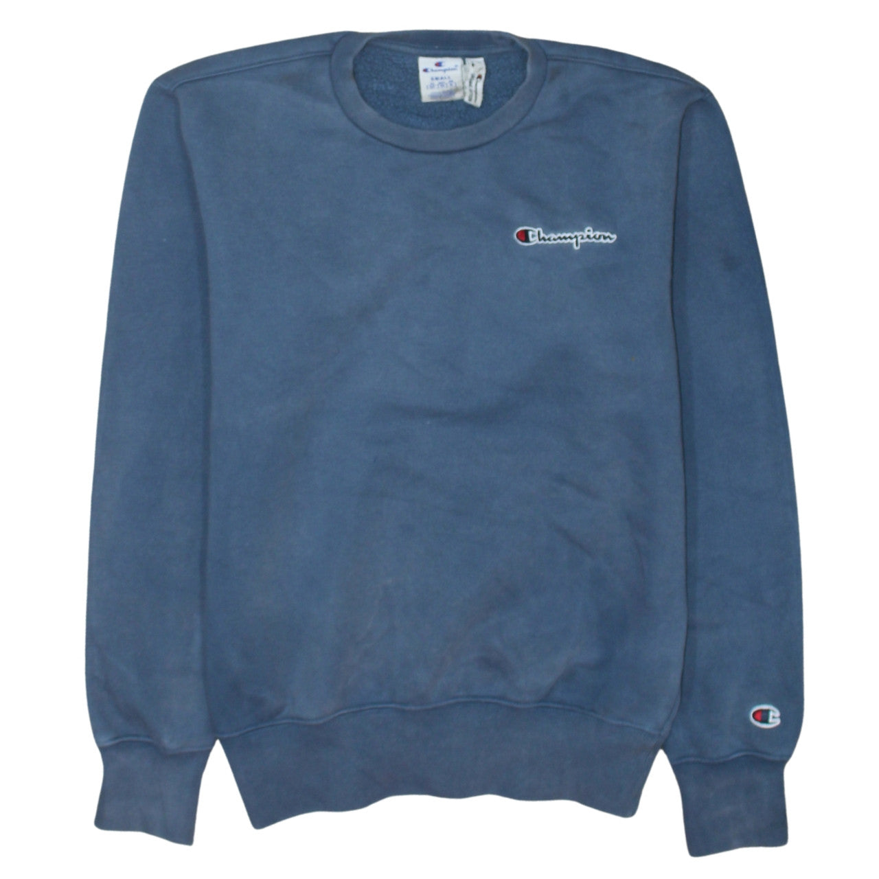 Mens UK Size S Champion Blue Pullover Sweatshirt