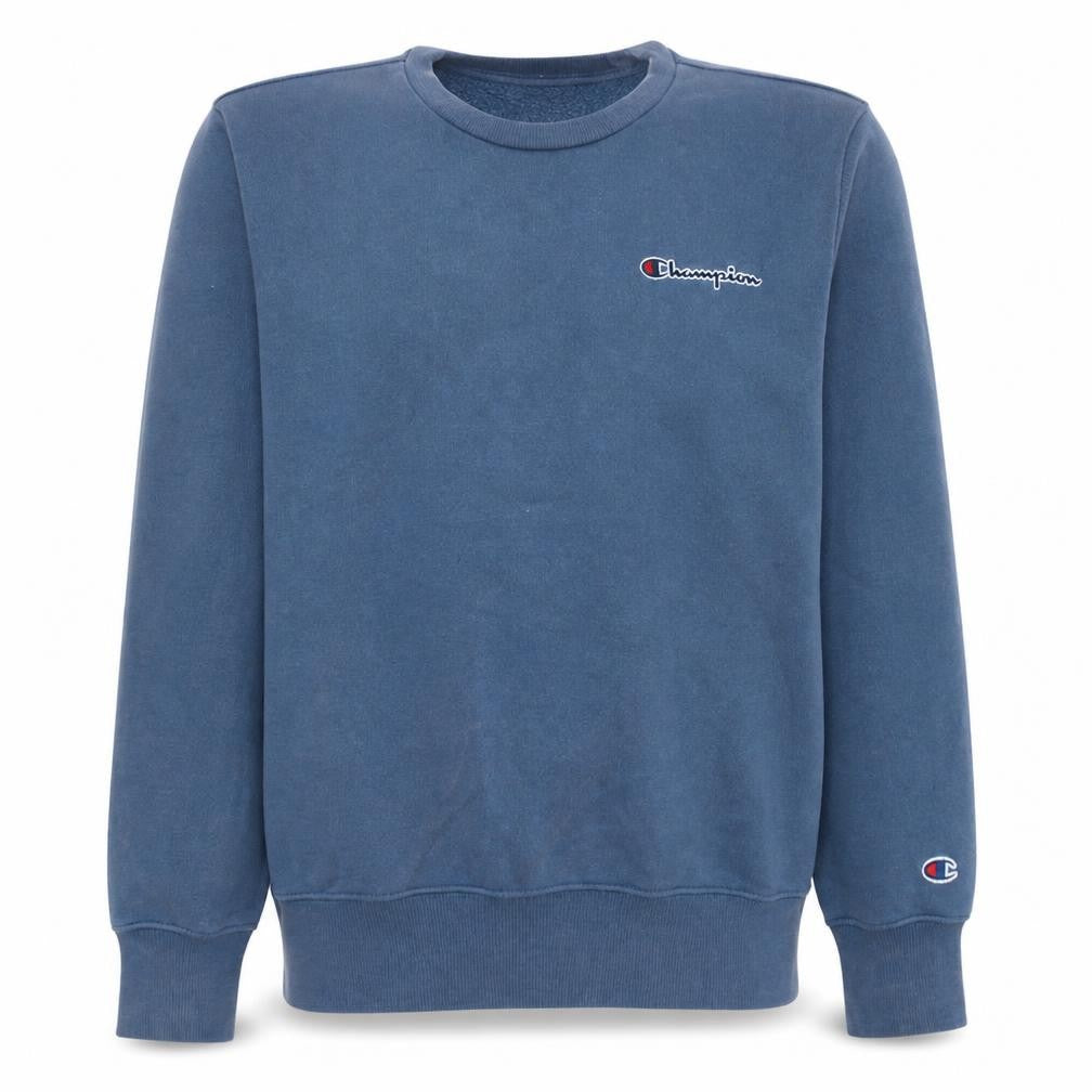 Mens UK Size S Champion Blue Pullover Sweatshirt