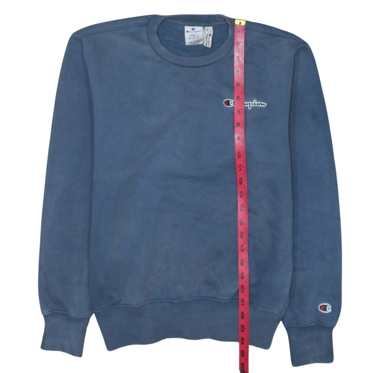 Mens UK Size S Champion Blue Pullover Sweatshirt