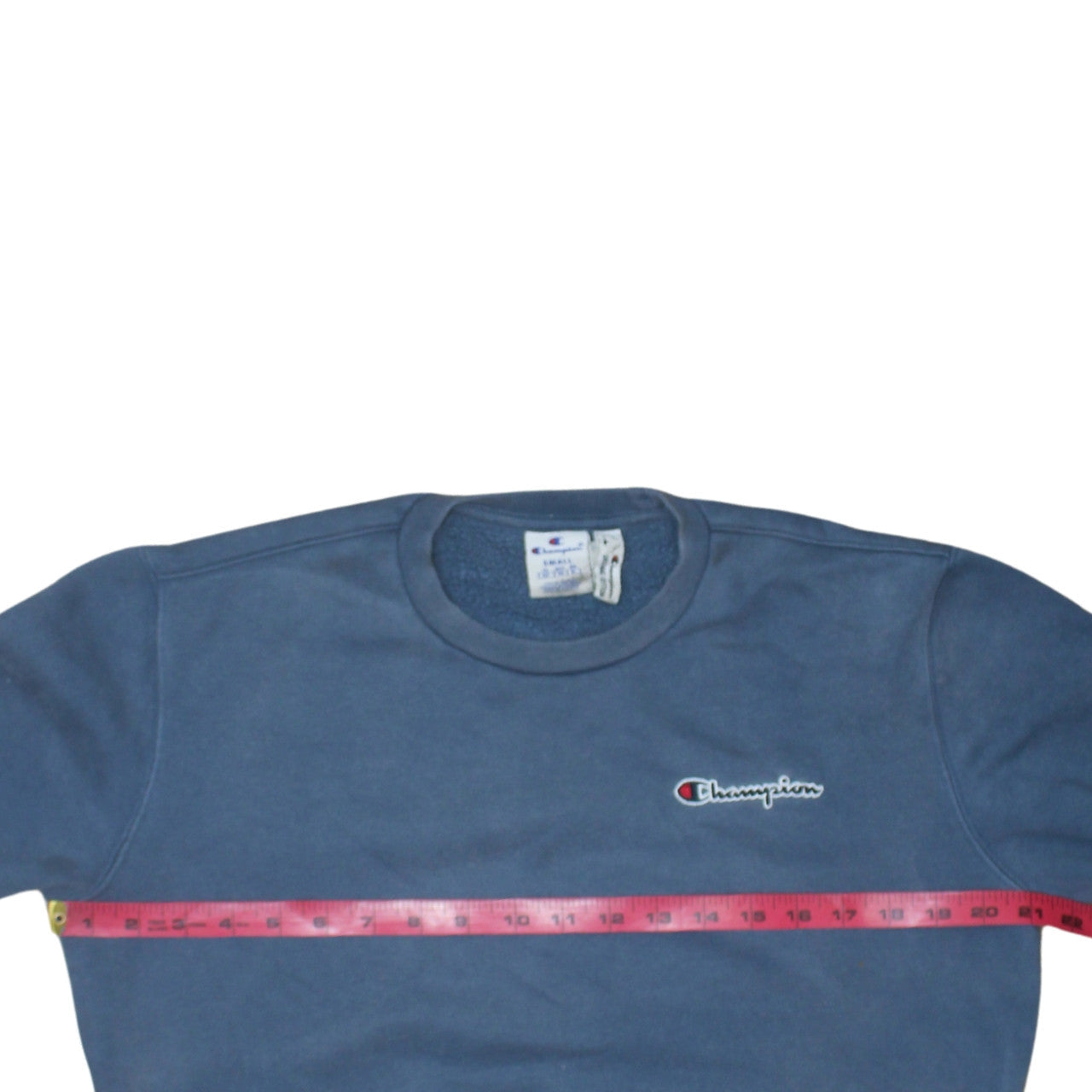 Mens UK Size S Champion Blue Pullover Sweatshirt