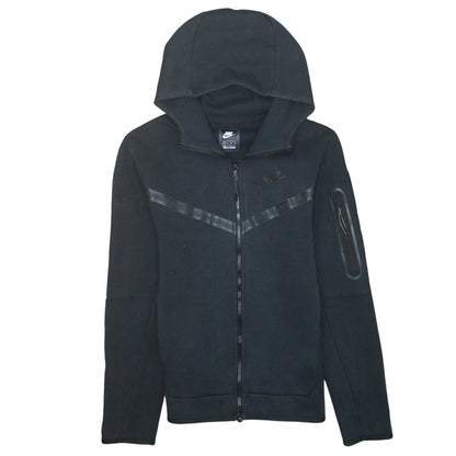 Mens UK Size XS Nike Black Full Zip Hoodie
