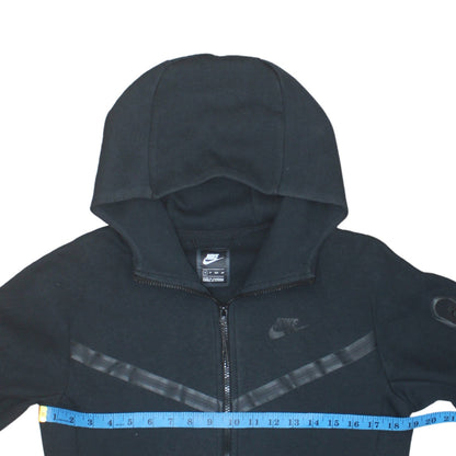 Mens UK Size XS Nike Black Full Zip Hoodie