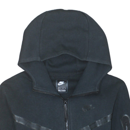 Mens UK Size XS Nike Black Full Zip Hoodie