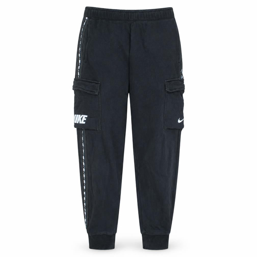 Mens UK Size M Nike Regular Fit Jogger Black Trousers