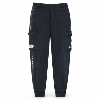 Mens UK Size M Nike Regular Fit Jogger Black Trousers