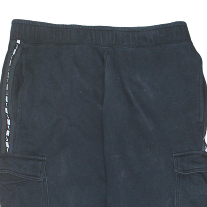 Mens UK Size M Nike Regular Fit Jogger Black Trousers