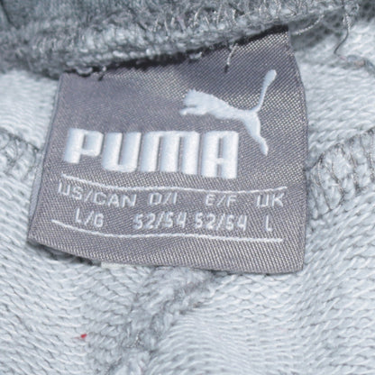 Mens UK Size L PUMA Regular Fit Jogger Grey Trousers