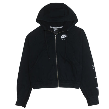 Womens UK Size S Nike Black Full Zip Hoodie