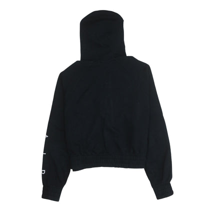 Womens UK Size S Nike Black Full Zip Hoodie