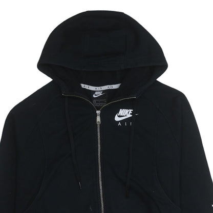 Womens UK Size S Nike Black Full Zip Hoodie