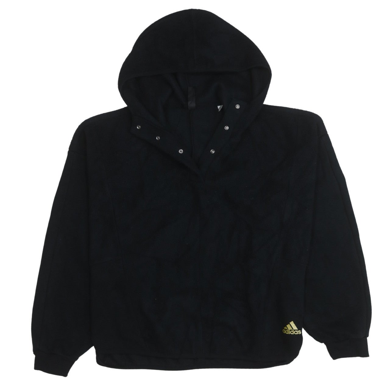 Womens UK Size M adidas Black Pullover Hoodie
