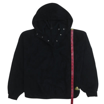 Womens UK Size M adidas Black Pullover Hoodie