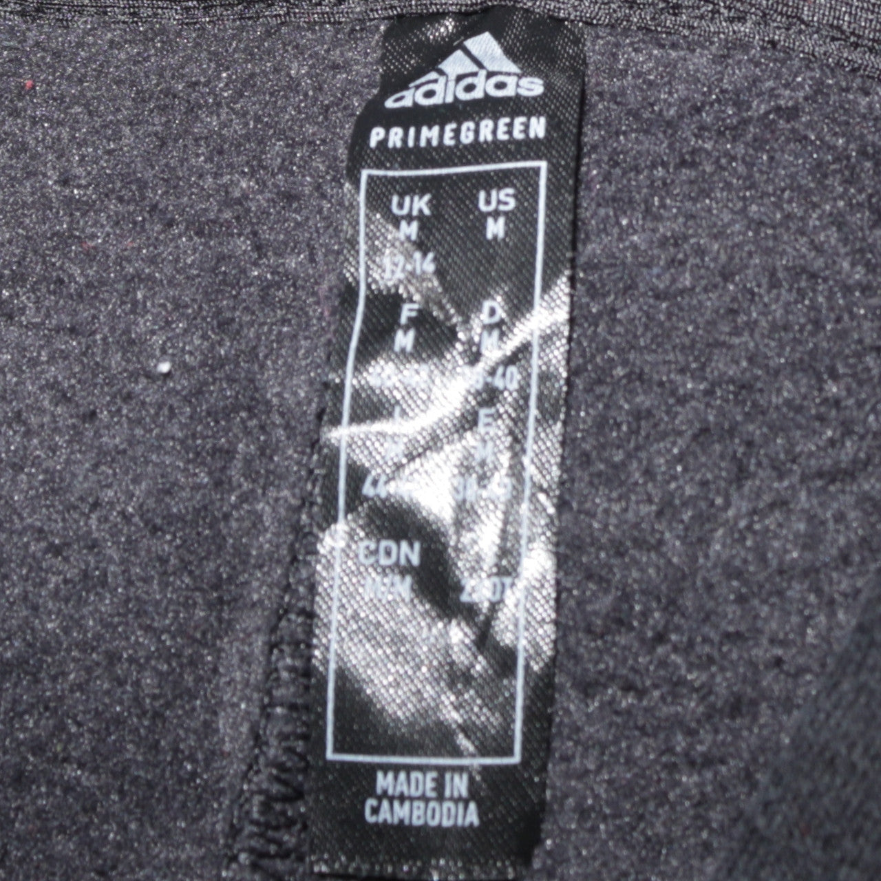 Womens UK Size M adidas Black Pullover Hoodie